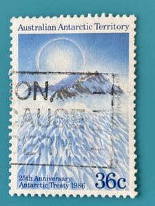 オーストラリア南極地域領土切手★南極領土25周年 1986年ふ