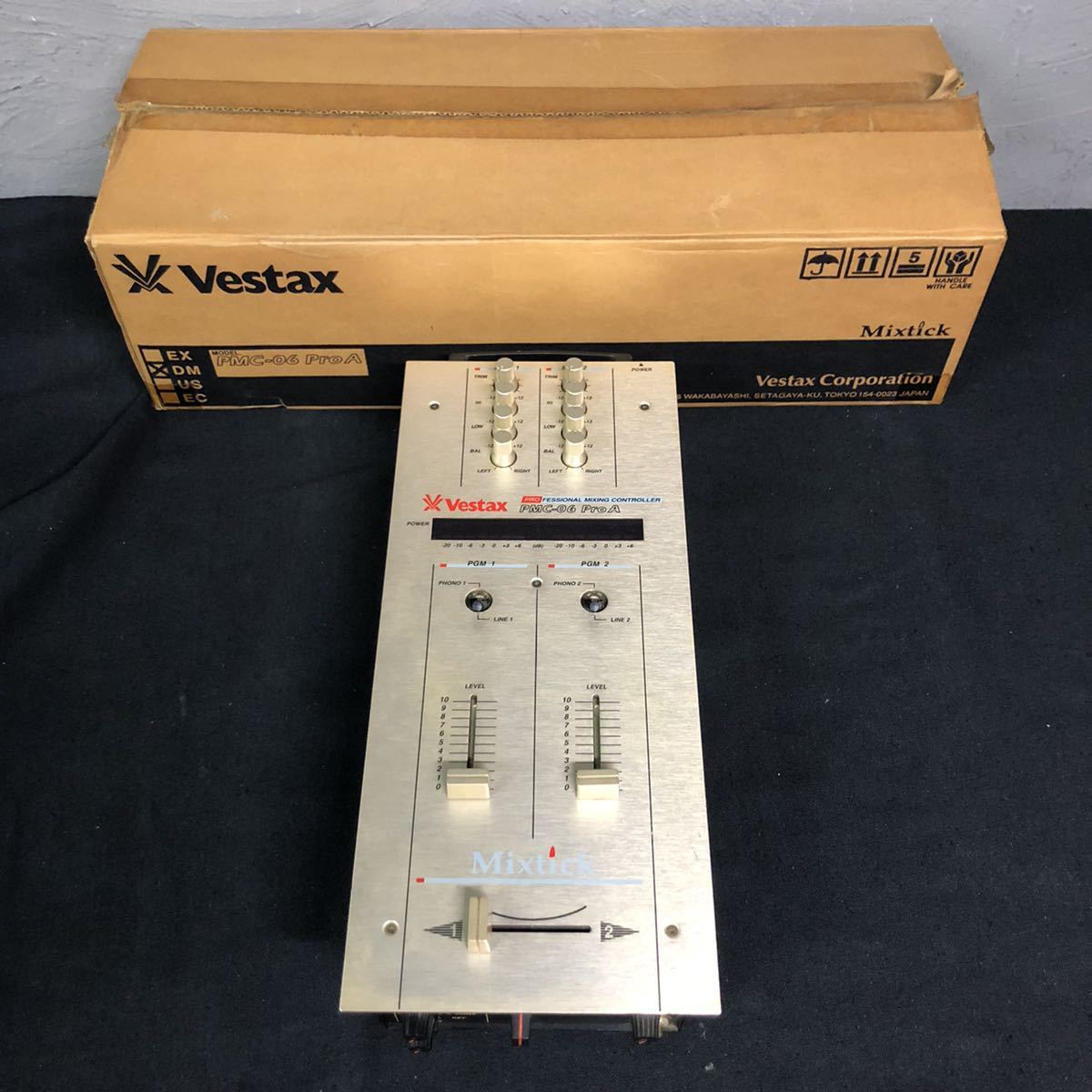 ベスタクス VESTAX PMC-06 Pro A Mixtick DJ ミキサー プロA | VESTAX ...