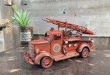 おんぼろ アメリカン/ FIRE DEPT/ クラシックラジコン/ 梯子車（消防車） #RC #シャビー #Vintage Car_画像2