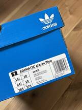 未使用品 adidas ADIMATIC atmos Blue BOLD BLUE/CRYSTAL アディダス アディマティック アトモス ブルー US10.5 28.5cm_画像8