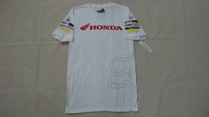 FOX HONDA Rasing Team Tee 白 M ヨシムラ GEICO off HINSON DID フォックス ホンダ Tシャツ レターパックライト