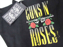 Guns N' Roses ガンズアンドローゼス ランチバッグ ミニトート ブラック CAN-07_画像3