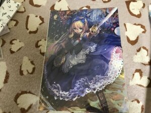 101クリアファイル　虫麻呂) C92/うさぎ小屋　特典　アリス　オズ　神撃のバハムート シャドウバース　Shadowverse