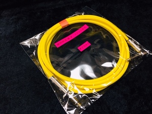  new goods outlet prompt decision goods!!*MOGAMI JAPAN 2534 shield cable approximately 3m* yellow color * limitation 1 pcs insertion load!!