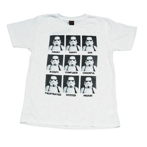 ストームトルーパー パロディ おもしろTシャツ カワイイ ストリート系 デザインTシャツ おもしろTシャツ メンズ 半袖★M592L