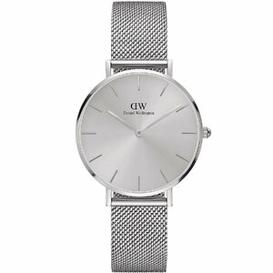 新品 ２年保証 送料無料 28mm Daniel Wellington ダニエル ウェリントン 腕時計 Petite Unitone DW00100464 DW00600464