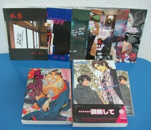 水月真兎★佐々木久美子 桜井りょう　９冊【凶恋 / 裏切りの花は闇に咲く / 番外編同人誌７冊】