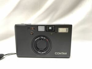 □CONTAX コンタックス T3 CARL ZEISS SONNAR 35mm F2.8 T* ケース付 コンパクトフィルムカメラ 最後の最高の高級コンパクトカメラ