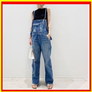 デニムサロペット オーバーオール オールインワン サロペット デニムパンツ