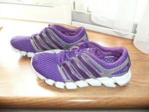 adidas アディダス 良美 レディース超涼しいランニングシューズ(CRAZY COOL/パープル/23.0cm) スポーツ 運動靴 ジョギング ウォーキング
