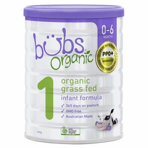 Bubs Organicバブズ オーガニック粉ミルクS1-1缶-Triplem3m出品