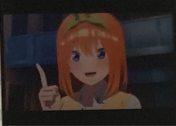 映画 五等分の花嫁 入場者特典 コマフィルム 中野四葉