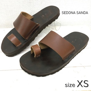 NZ2070●SEDONA SANDAL : LAGUNA レザーサンダル●6●ブラウン セドナサンダル ラグナ