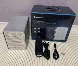 Yottamaster HDDケース 3.5インチ USB3.0接続 SATAⅢ アルミ製 5台搭載可能 シルバー②