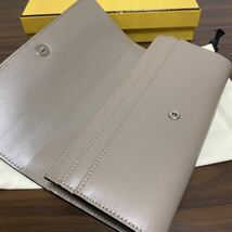 ● フェンディ FENDI/長財布/バイザウェイ/スタッズ/フラップ/カーフレザー/ベージュ●_画像4