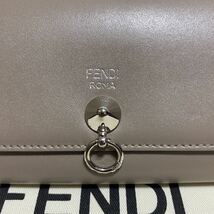 ● フェンディ FENDI/長財布/バイザウェイ/スタッズ/フラップ/カーフレザー/ベージュ●_画像2