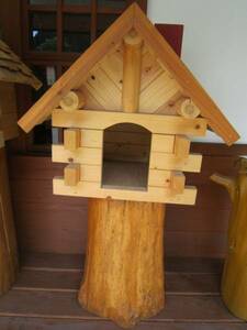 # forest. atelier KAZU ( Sato one . work ) manufacture wooden pet small shop ( pcs attaching )H1326