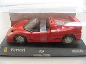  Welly 1/36~38 WELLY Ferrari F50 OPEN TOP