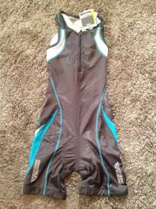 . rare smaller size PROFILE DESIGHN Lady's triathlon suit XS size new goods tag attaching ②