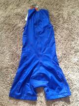 超お値打ち出品　小さめサイズ TYR Lady's バックジップトライアスロンスーツ　XSサイズ　ブルー新品タグ付未使用品_画像2