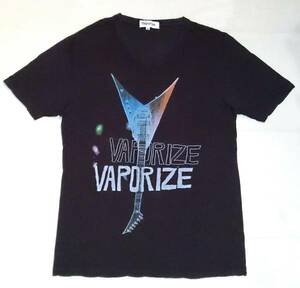 Vaporize ヴェイパライズ ギタープリント Tシャツ M 黒 masayuki ogisu ビームス 小岐須雅之