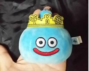 643◇スライム ぬいぐるみ マスコットキーチェーン USJ 2017 ドラゴンクエスト 限定 希少 king slime ユニバーサルスタジオ Dragon Quest