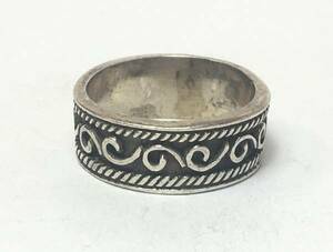  Vintage silver ring / ring / silver made 11.5 number #A
