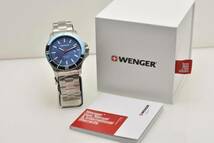 ★新品・正規輸入品！WENGER ウェンガー Seaforce シーフォース ダイバー 01.0641.120 ブルー★_画像3