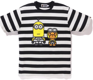 BAPE x MINIONS HOOP エイプ ミニオンズ カットソー L