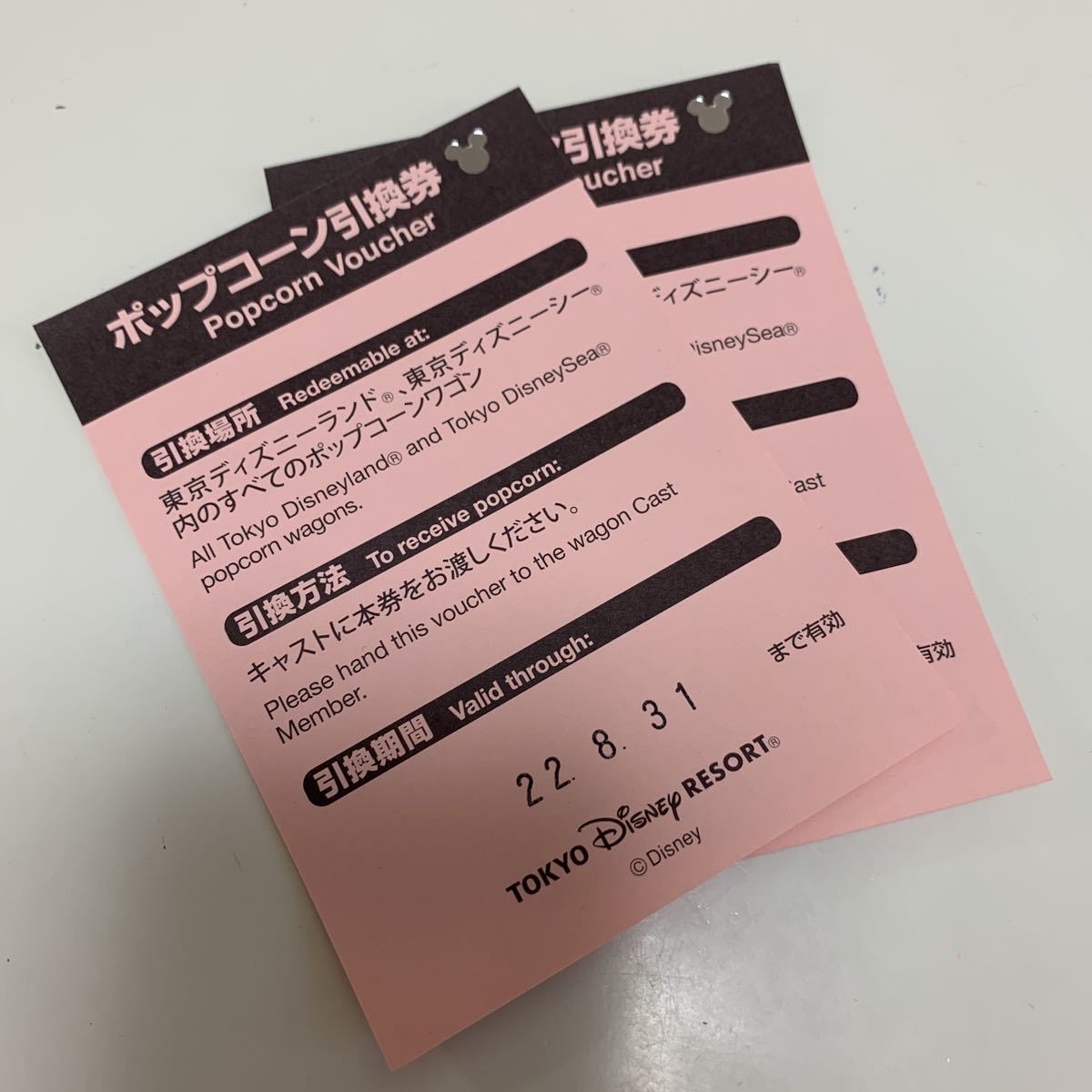 なので➽ 東京ディズニーリゾートペアチケット 引き換え券 7DATJ