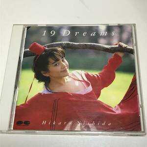 中古CDアルバム★西田ひかる　１９Ｄｒｅａｍｓ　アイドル　陽ざしに抱かれて　生きているって素晴らしい　幸せはきっと