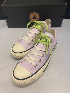 【新品】CONVERSE ALL STAR BURNT COLORS OX LILAC コンバース オールスター バーントカラーズ オックス ライラック US9.5 28.0㎝