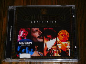 未開封新品 QUEEN / DIFINITIVE NAGOYA 1985 初回ナンバリングステッカー付 Wardour Freddie Mercury Brian May 