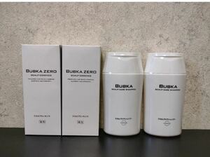 新品　BUBKA ブブカ スカルプケアシャンプー 薬用育毛エッセンス 4個セット