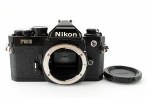 [美麗品] ニコン NIKON New FM2 FM2N 一眼レフ 35mm フィルムカメラ ブラック 黒 1024363