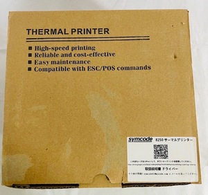 THERMAL RECEIPT PRINTER　プリンター MJ-8250 　ブラック　未使用に近い（ｋ３５５）