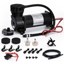 汎用品DC 12V 480C MAXPOWER 200 PSI出口 3/8 また 1/4 車空気サスペンションコンプレッサー/ポンプPQY-VAC01_画像7