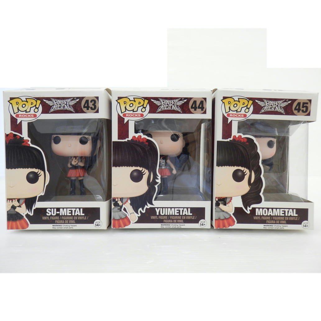 ラッピング不可】【ラッピング不可】FUNKO POP ROCKS BABY METAL