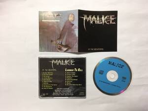 MALICE IN THE BEGINNING... LICENNSE TO KILL ドイツ盤