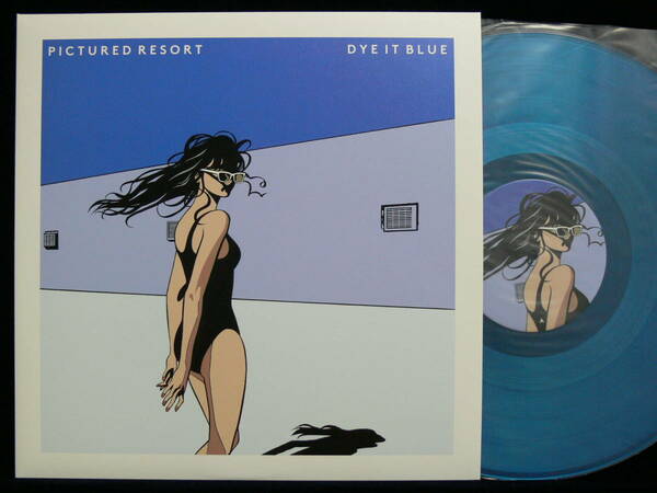 [未使用品][送料無料] PICTURED RESORT / DYE IT BLUE [アナログレコード 12]