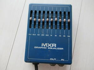 MXR 10バンドイコライザー（1980年代）・配線短くしてます。レア！