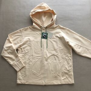  new goods * unused PUMA × INFUSE with a hood sweat * S * Japan size M corresponding * 530253 beige group 