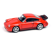 【気軽に楽しむ大人のインテリア】PARAGON PORSCHE Ruf CTR 左ハンドル/RED-1/64-夢 ノスタルジー 蘇る ☆未使用 未展示品☆即決有★彡_画像1