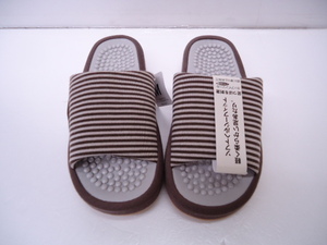 [KCM]nis-17-M* new goods unused * soft healthy slippers M Brown room shoes man and woman use for interior pair .. cup insole 