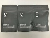 MEJ コーヒー 3袋まとめセット C COFFEE 100g チャコールコーヒーダイエット シーコーヒー 賞味期限 2023.07 未使用 2206LT200_画像1