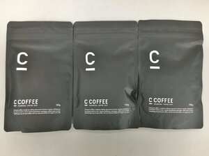 MEJ コーヒー 3袋まとめセット C COFFEE 100g チャコールコーヒーダイエット シーコーヒー 賞味期限 2023.07 未使用 2206LT200