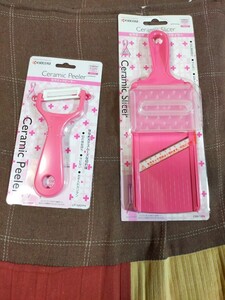 京セラセラミックスライサー＋ピーラー　ピンク