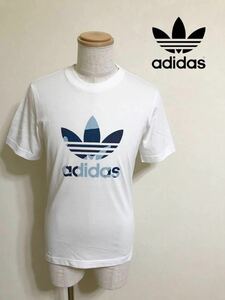 【新品】 adidas originals CAMO INFILL TEE アディダス オリジナルス トレフォイル カモフラ柄 Tシャツ トップス 半袖 白 サイズM DX3676