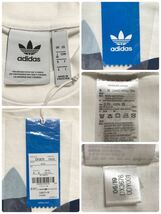 【新品】 adidas originals CAMO INFILL TEE アディダス オリジナルス トレフォイル カモフラ柄 Tシャツ トップス サイズM 半袖 白 DX3676_画像5