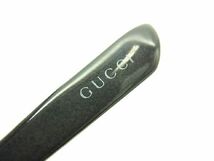 1円 ■極美品■ GUCCI グッチ GG 2739/S BKTZR 61□14 125 サングラス メガネ 眼鏡 アイウェア シルバー系×ブラック系 AA7860コk_画像7